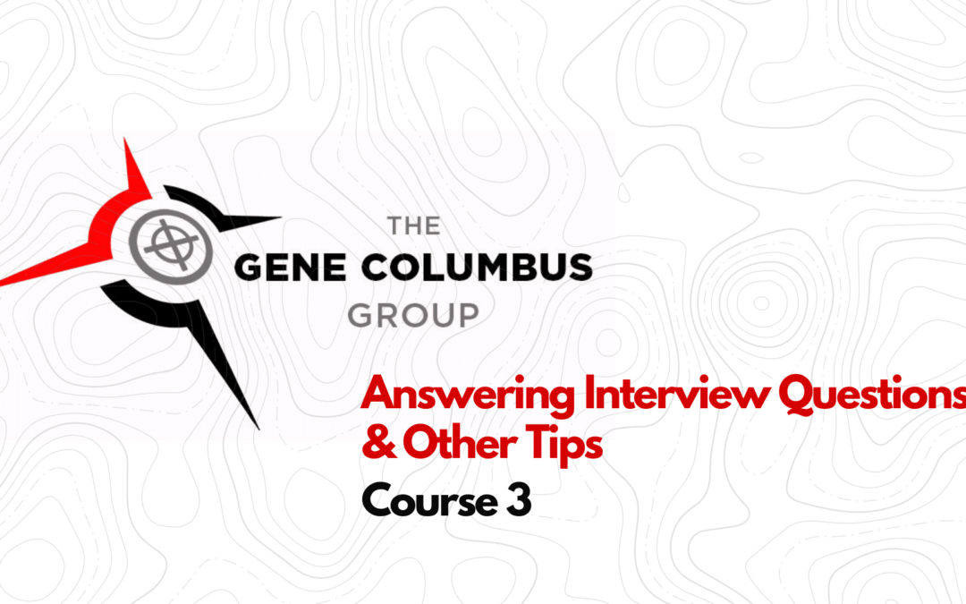 Answering Interview Questions